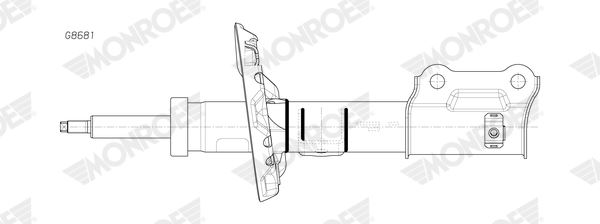 MONROE G8681 Amortisör Hyundaiioniq Ae 16>23-Kianiro I De 16>22niro Van De 16>